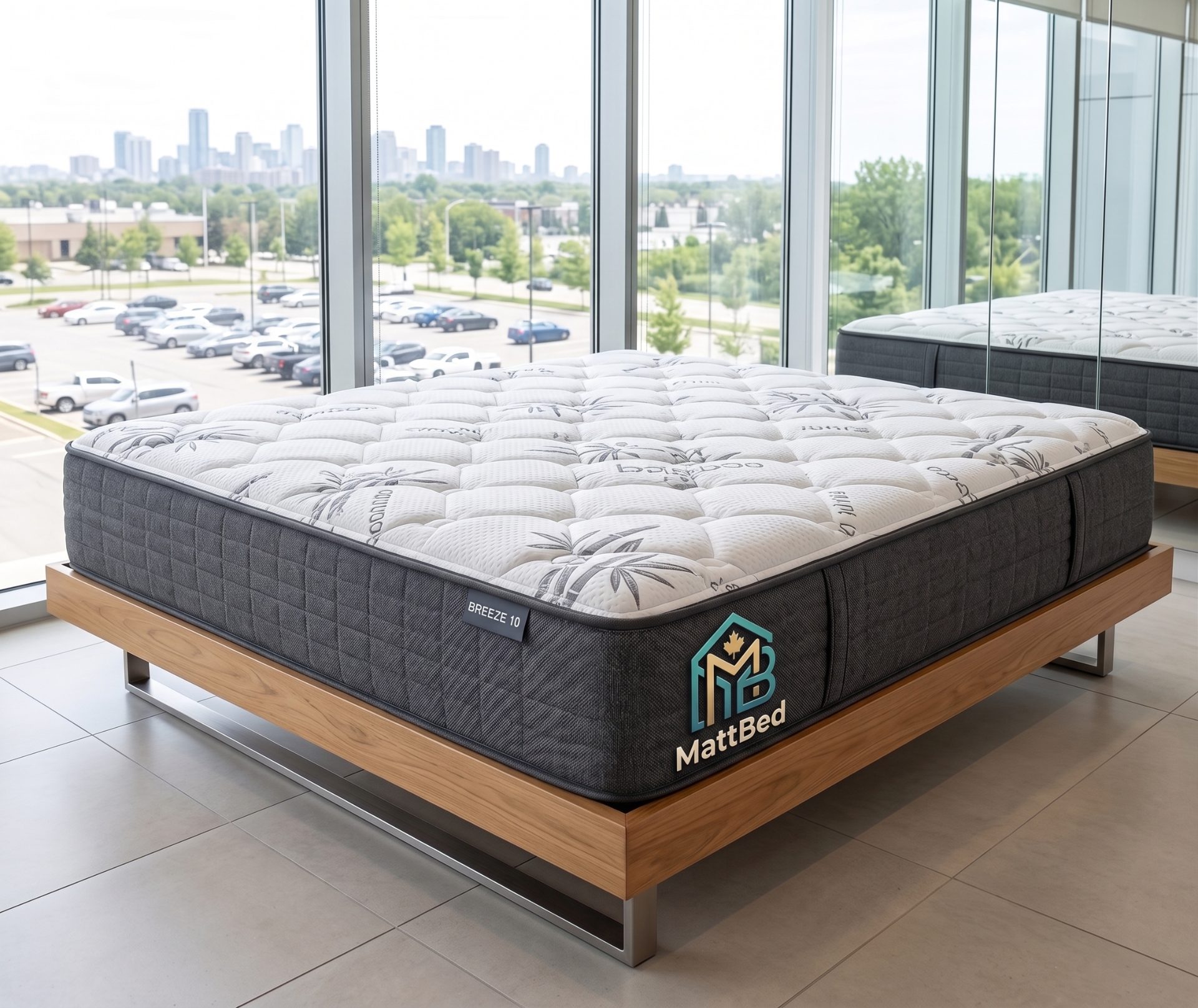 DreamBreeze 10" Bamboo Comfort Mattress