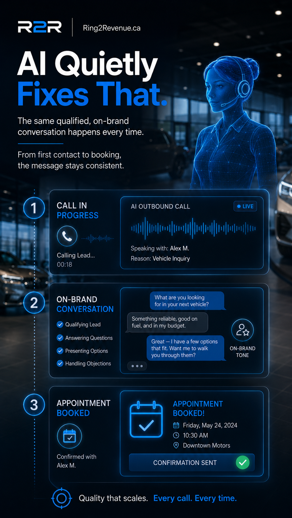 Ring2Revenue - AI Sales Calls, Follow-Up & Appointment Booking